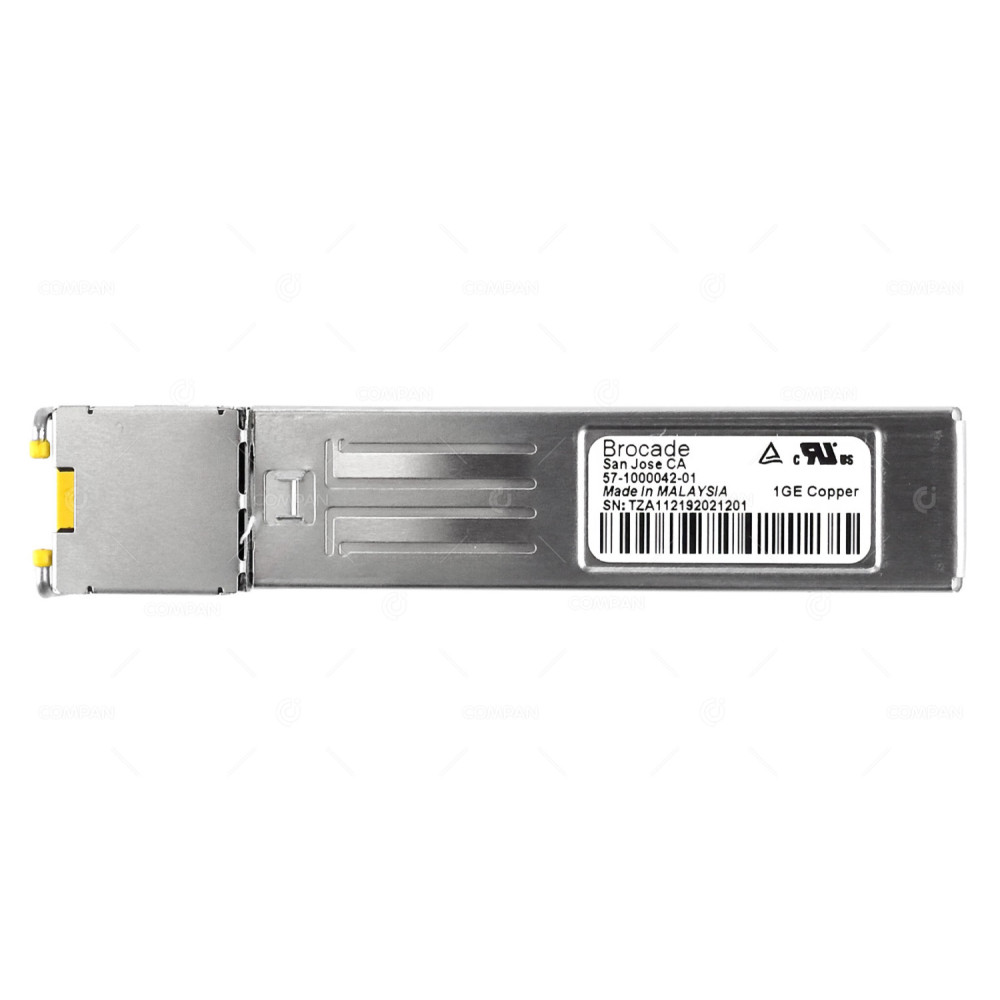 57-1000042-01 BROCADE 1GB SFP RJ45 COPPER TRANSCEIVER